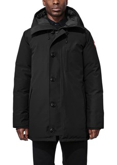 Canada Goose Chateau Slim Fit Down Parka in Black at Nordstrom