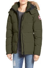 Canada Goose 'Chelsea' Slim Fit Down Parka with Genuine Coyote Fur Trim
