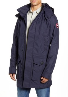 Canada Goose Crew Trench Jacket with Removable Hood in Admiral Navy at Nordstrom