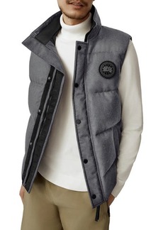 Canada Goose Garson Recycled Wool Blend Down Vest