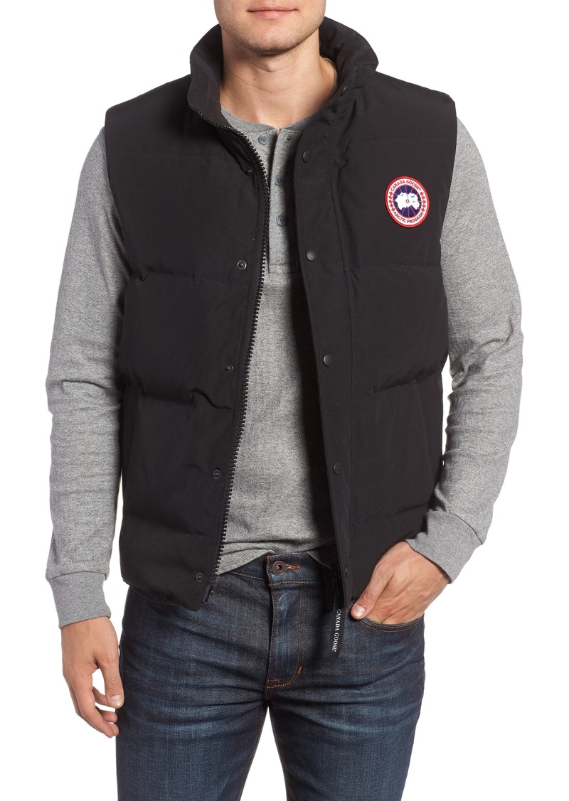 canada goose garson gilet navy