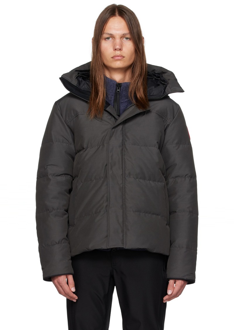 Canada Goose Gray MacMillan Down Jacket