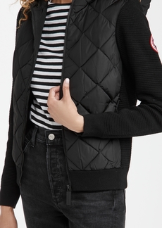 Canada Goose Hybridge Quilted Knit Hoodie