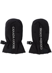 Canada Goose Kids Baby Black Paw Down Mittens