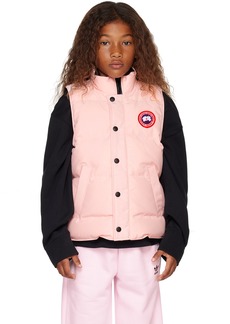 Canada Goose Kids Kids Pink Vanier Down Vest