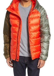 Canada Goose Legacy Reversible 750-Fill Down Jacket in Green/Orange at Nordstrom