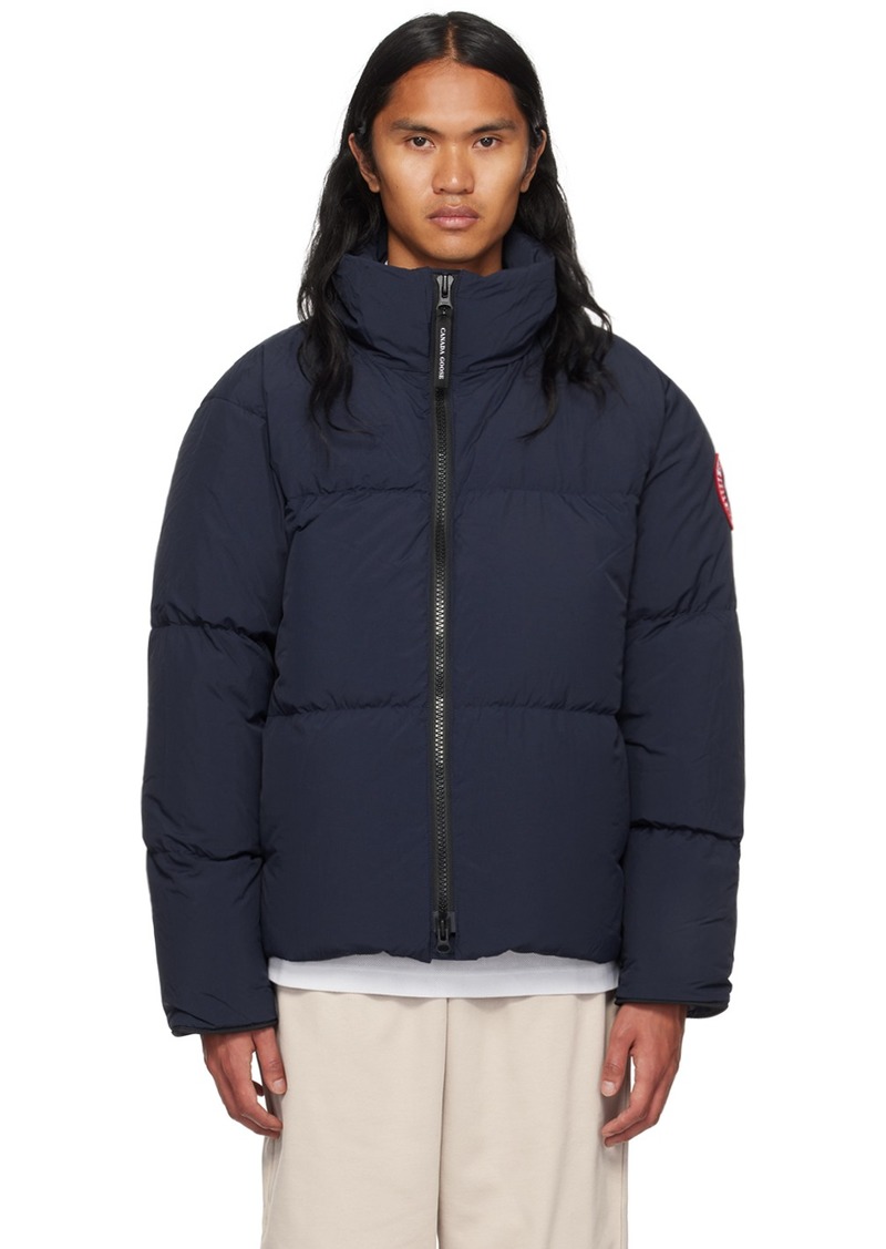 Canada Goose Navy Lawrence Down Jacket