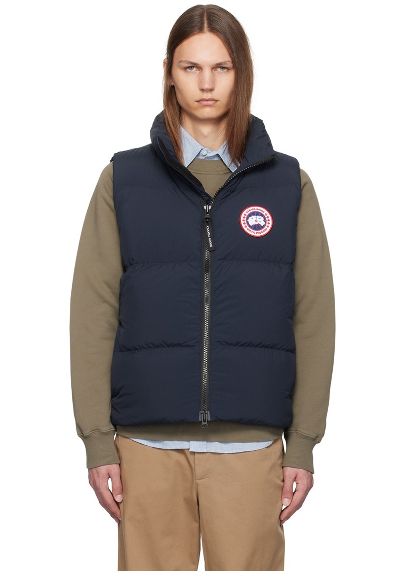 Canada Goose Navy Lawrence Puffer Down Vest