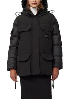 Canada Goose Paradigm Expedition Black Label Mixed Media Water Repellent 750 Fill Power Down Parka