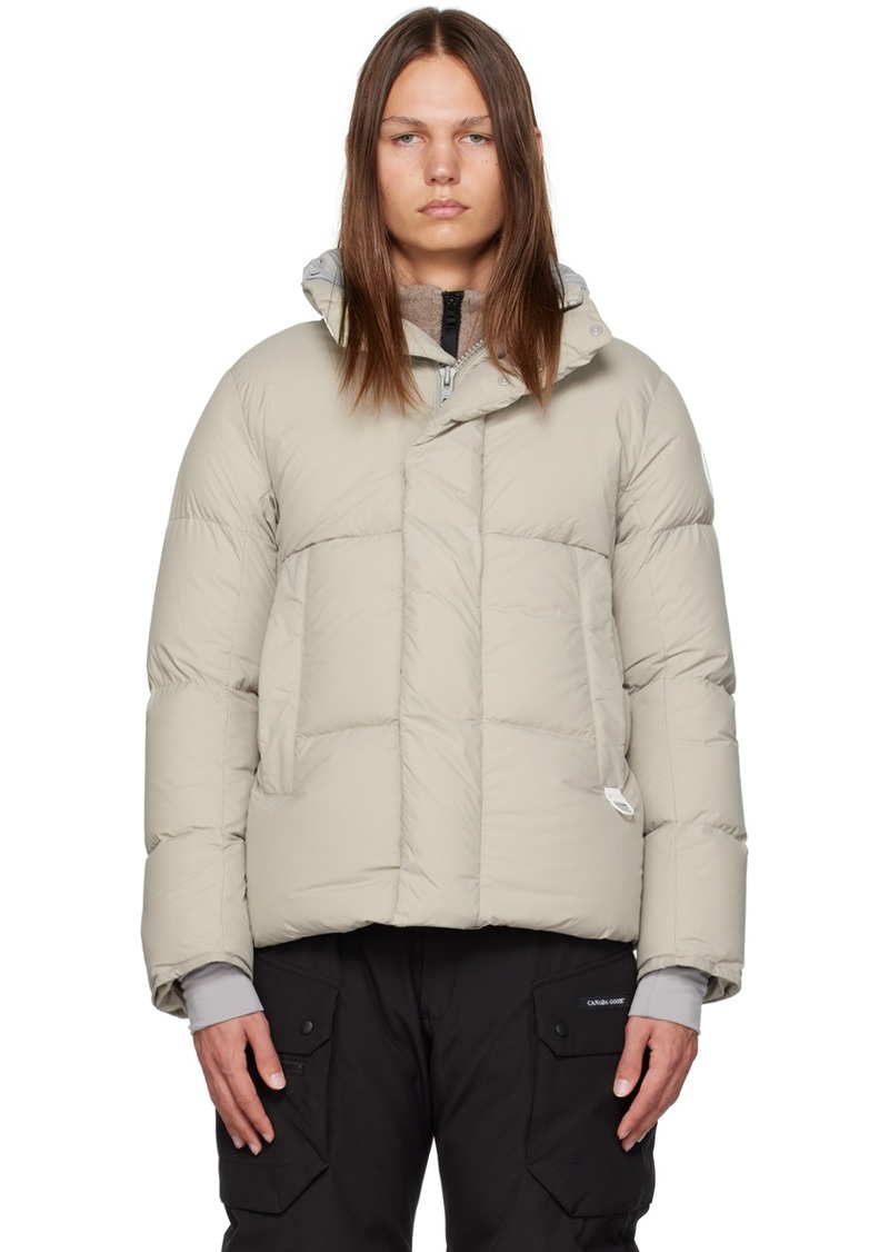 Canada Goose Taupe Everett Down Jacket
