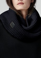 Canada Goose Waffle Stitch Wool Infinity Scarf in Navy - Marine at Nordstrom