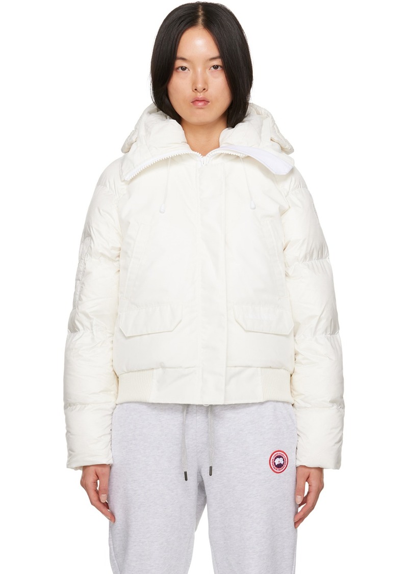 Canada Goose White Paradigm Chilliwack Down Jacket