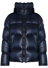 Canada Goose Crofton logo-patch padded jacket