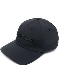Canada Goose embroidered-logo flat-peak cap