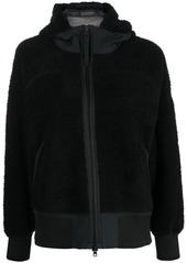 Canada Goose fleece zipped hooded jacket