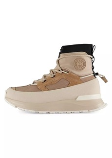 Canada Goose Glacier Trail High-Top Leather Platform Sneakers