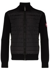 Canada Goose Hybridge wool-panelled padded jacket