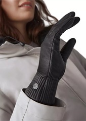Canada Goose Leather Rib Gloves