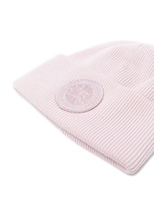 Canada Goose logo-patch cotton beanie