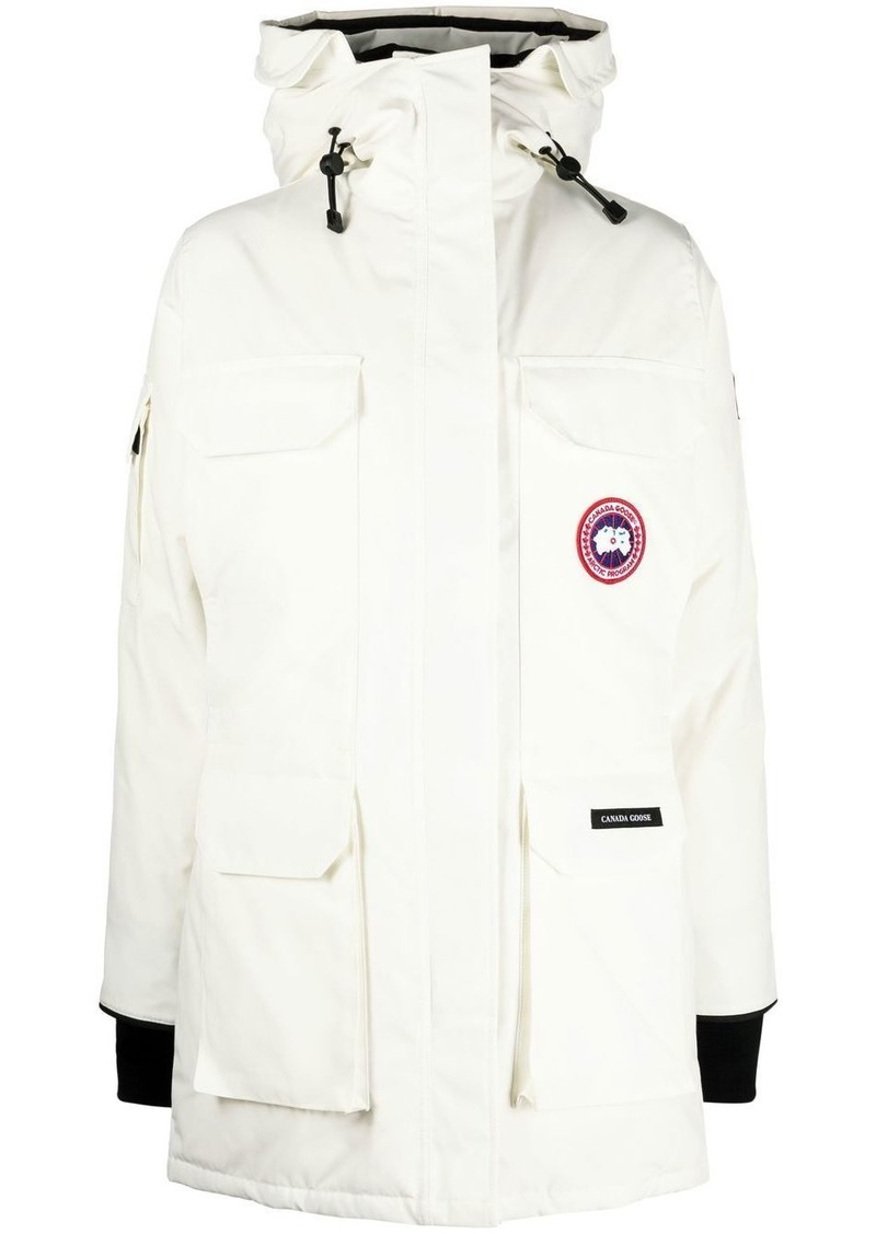 Canada Goose logo-patch detail padded coat