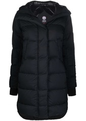 Canada Goose logo-patch feather-down padded coat