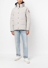 Canada Goose logo-patch padded jacket