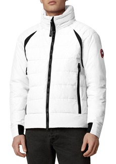 Canada Goose Updated Hybridge Base Hooded 750 Fill Power Down Jacket in White at Nordstrom