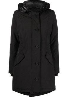 Canada Goose single-breasted hooded coat
