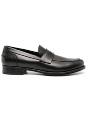 Canali calf leather loafers