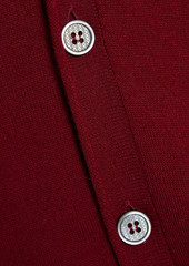 Canali - Cashmere and silk-blend vest - Burgundy - IT 50