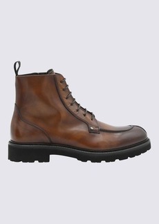 CANALI BROWN LEATHER BOOTS