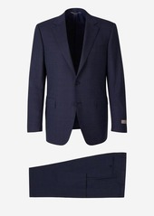 CANALI CHECKED WOOL SUIT