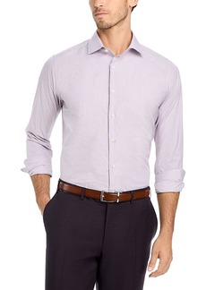 Canali Cotton Check Regular Fit Dress Shirt