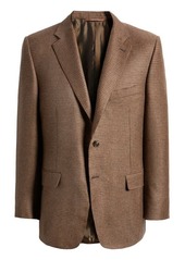 Canali Houndstooh Siena Regular Fit Cashmere Sport Coat