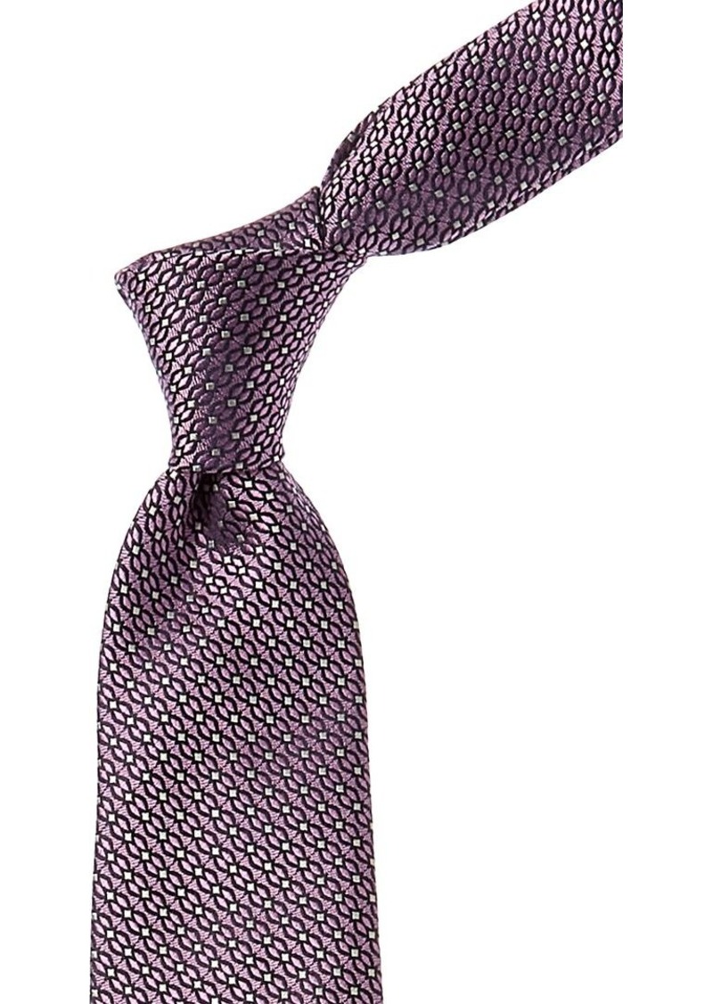 Canali Lavender Silk Tie