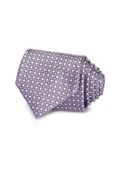 Canali Micro Square Neat Silk Classic Tie