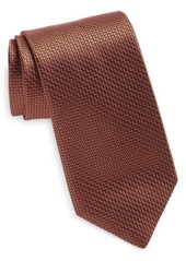 Canali Micropattern Silk Tie