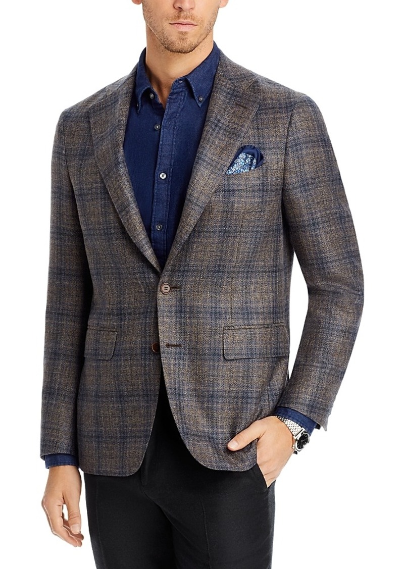 Canali Capri Plaid Slim Fit Sport Coat - Exclusive