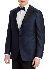 Canali Siena Floral Jacquard Regular Fit Dinner Jacket