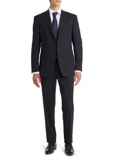 Canali Siena Regular Fit Pinstripe Wool Suit