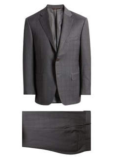 Canali Siena Regular Fit Wool Suit