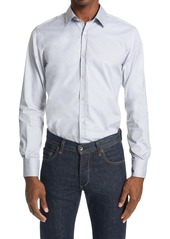 Canali Slim Fit Solid Button-Up Shirt