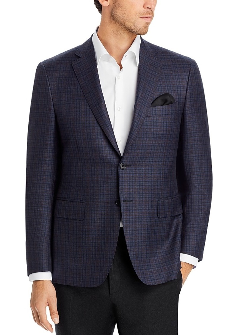 Canali Siena Tonal Check Regular Fit Sport Coat