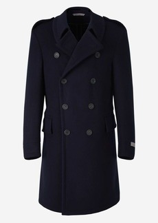 CANALI WOOL DOUBLE BREASTED COAT