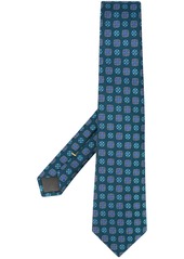Canali embroidered suit tie