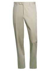 Canali Flat-Front Cotton-Blend Trousers