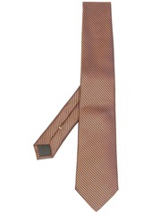 Canali geometric pattern silk tie