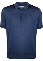 Canali knitted polo shirt