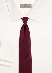 Canali Leaf Silk Tie