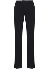 Canali low-rise straight-leg trousers